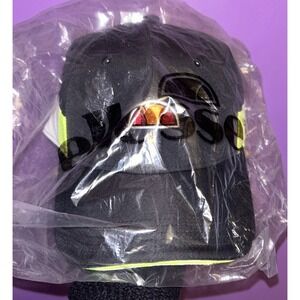 Ellesse Black Snaphat With Neon  Colors Adjustable NWT‎ EA1224
